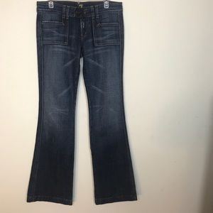 7 For All Mankind- Dark wash Jeans size 29